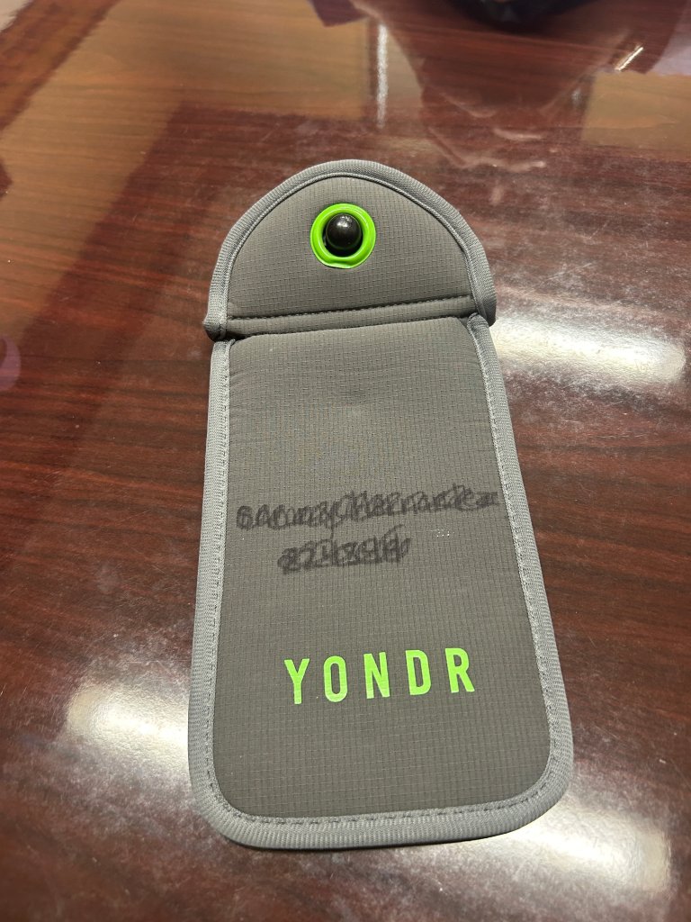 Photo of phone pouch